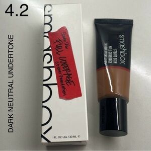 Smashbox Studio Skin full coverage Foundation 4.2 Dark with Neutral Undertones